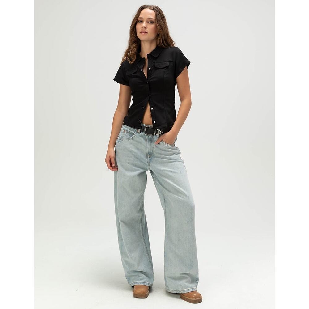 BDG Urban Outfitters Jaya light-wash baggy jeans size 26